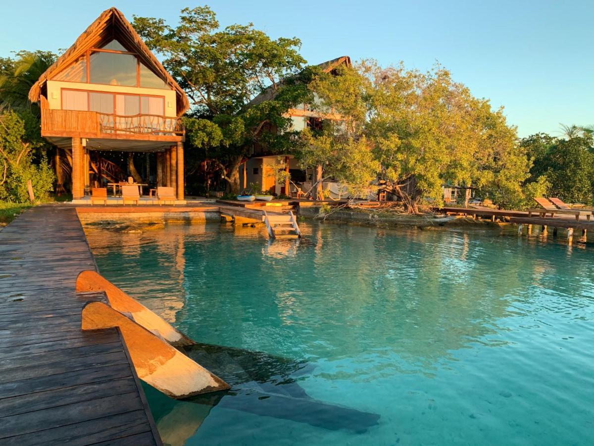 Xoot Kaana Villa Vista Laguna Bacalar Eksteriør billede