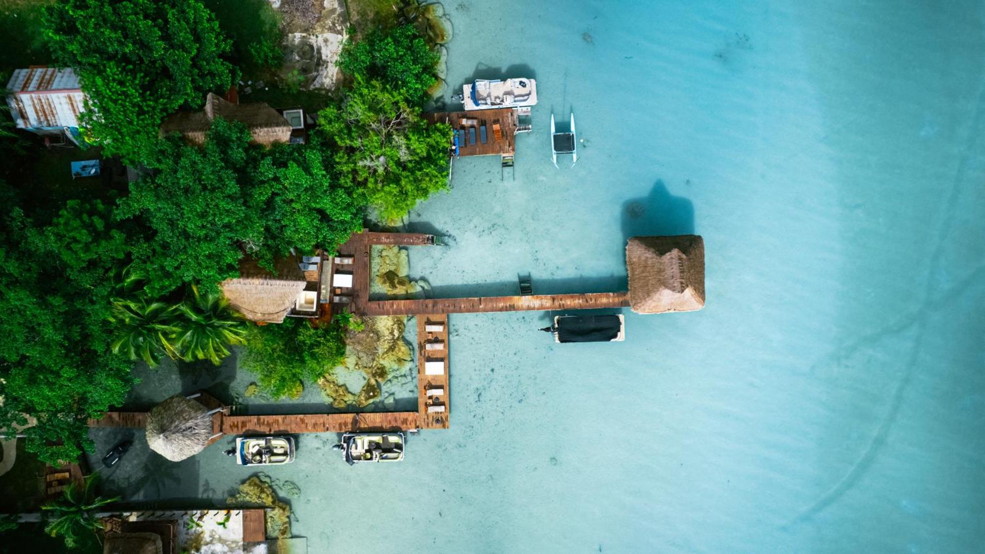 Xoot Kaana Villa Vista Laguna Bacalar Eksteriør billede