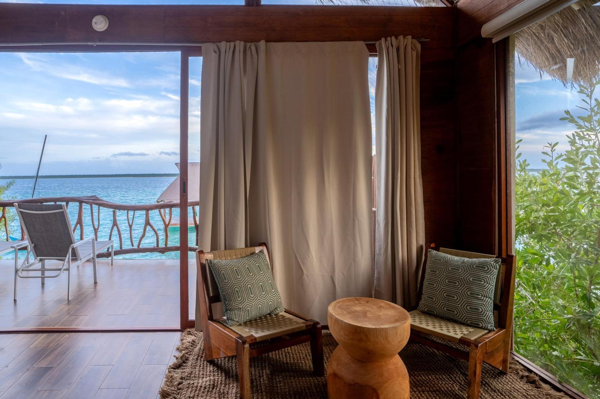 Xoot Kaana Villa Vista Laguna Bacalar Eksteriør billede