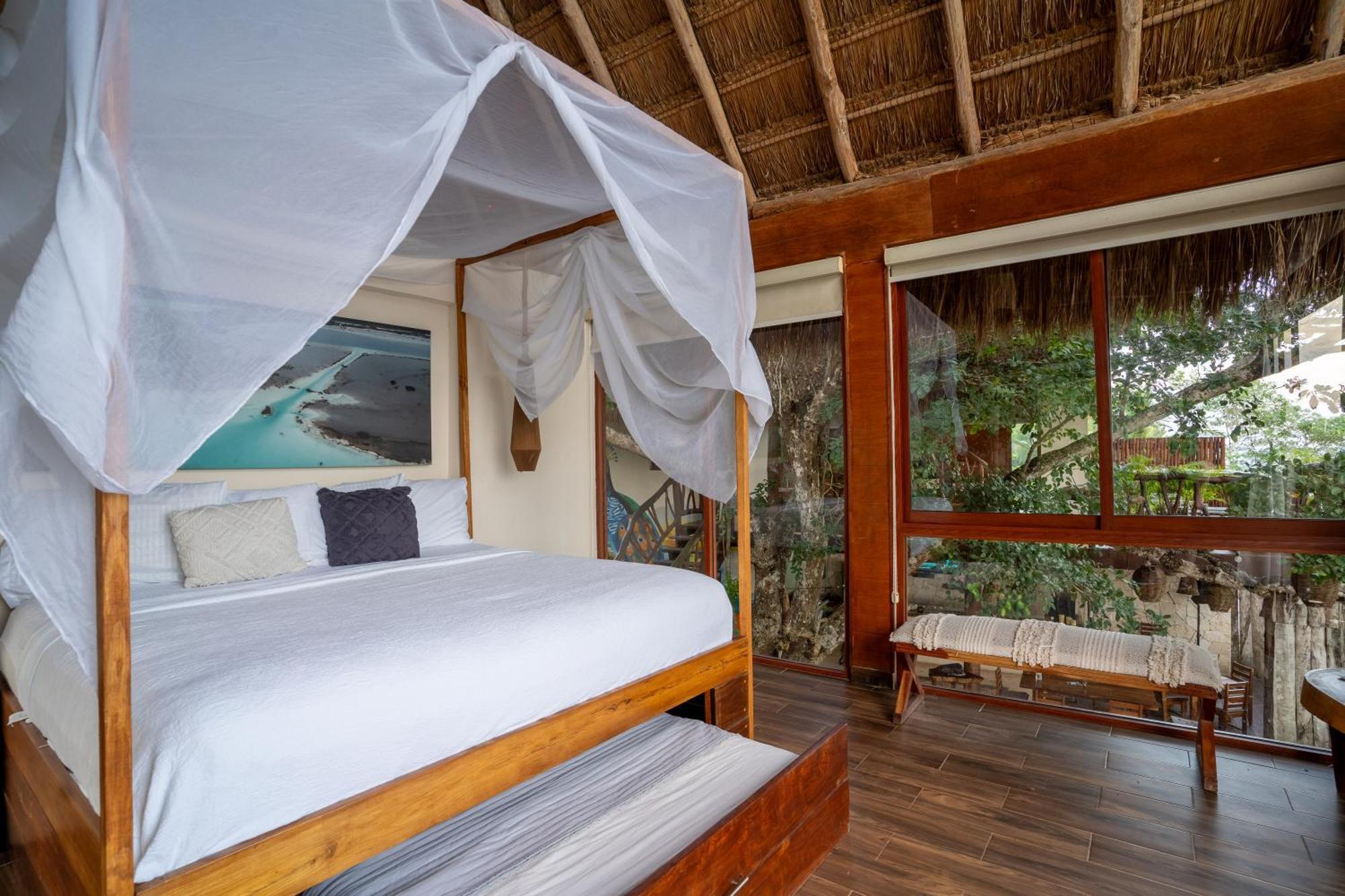 Xoot Kaana Villa Vista Laguna Bacalar Eksteriør billede
